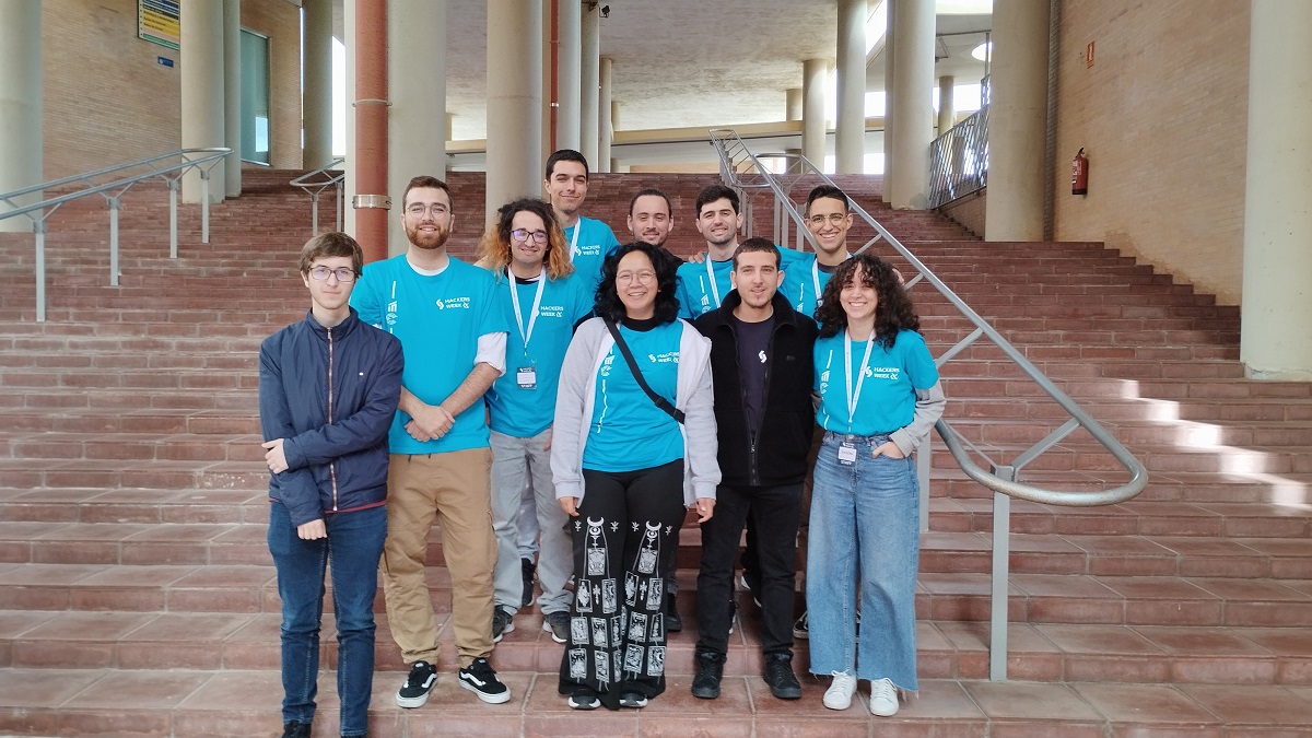 Foto del equipo de la décima edición de la Hackers Week
